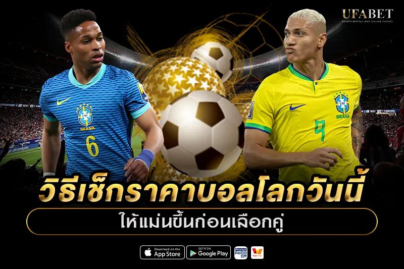 วิธีเช็กราคาบอลโลกวันนี้